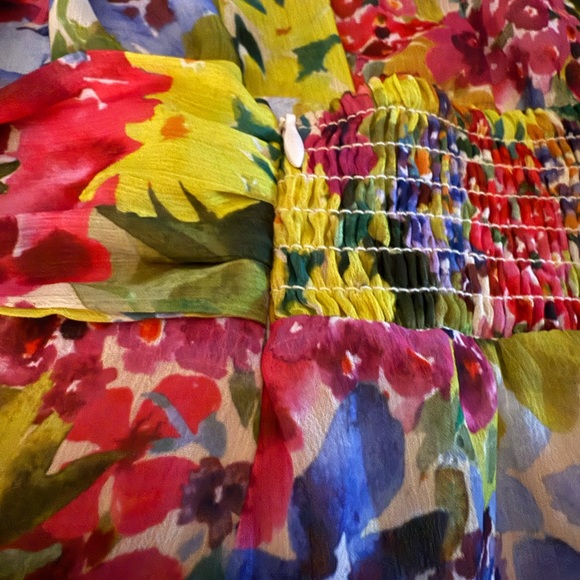 Vici Astoria Floral Mini with Tie Detail Size Large NWOT - Picture 4 of 9